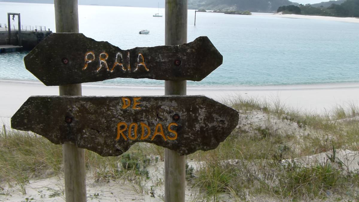 Playa de Rodas Islas Cies Pontevedra Galicia