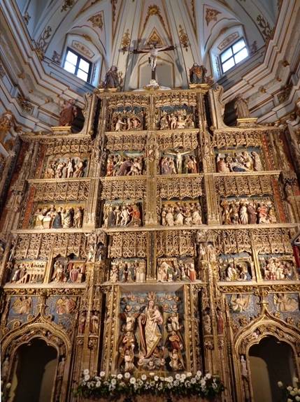 Retablo del Monasterio de Santa María del Paular Comunidad de Madrid