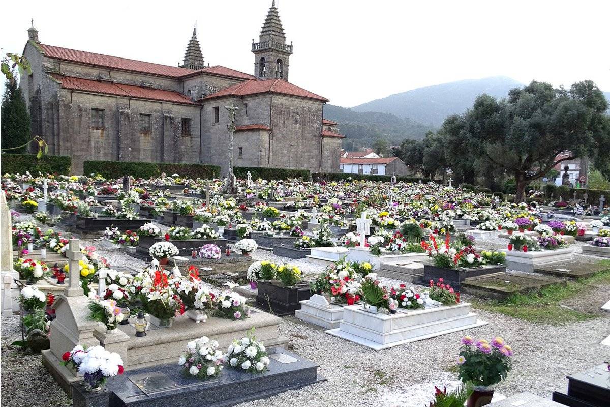 Cementerio de Adinana Padrón Galicia